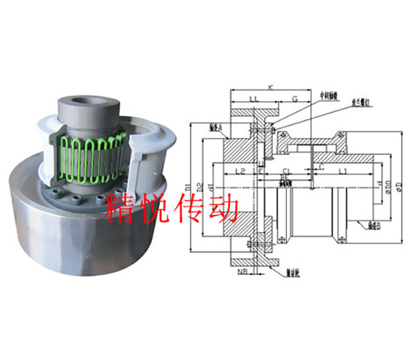 T61系列制動輪蛇形彈簧聯(lián)軸器