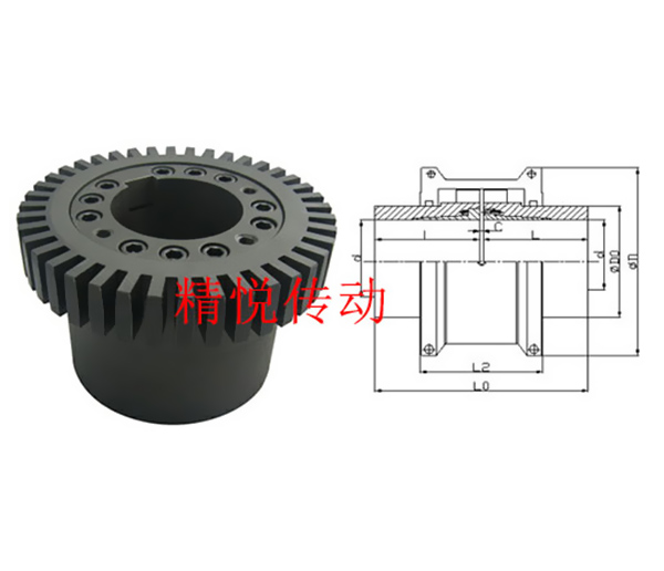 T05系列快拆式聯(lián)結蛇形彈簧聯(lián)軸器